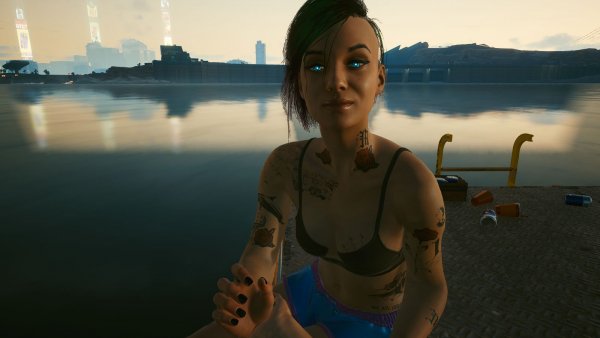 Джуди.. Cyberpunk 2077 глазами Windfire