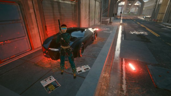 Cyberpunk 2077 глазами Windfire