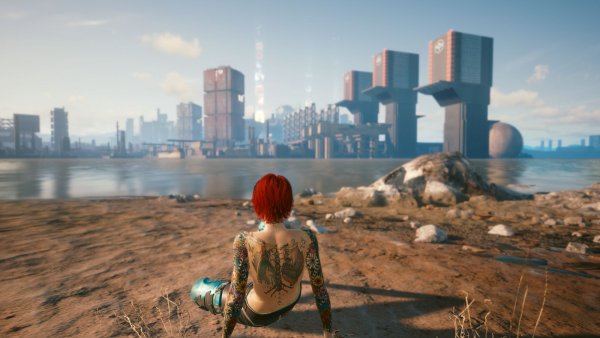 На другом берегу.. Cyberpunk 2077 глазами Windfire