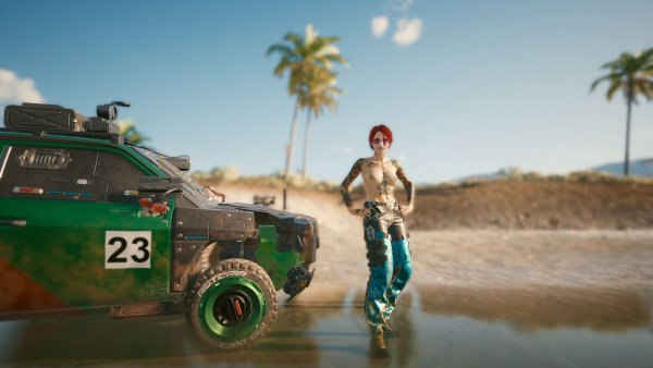 Пейзажик.. Cyberpunk 2077 глазами Windfire