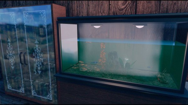 Аквариум с рыбками.. Fallout-4 (Сборка 7.5)