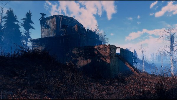 Хижина на Харборе.. Poselenia Windfire Fallout-4