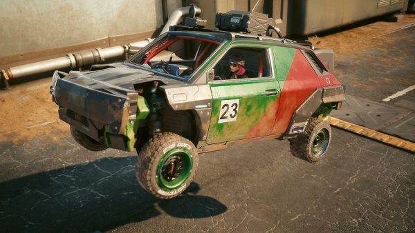 Летим.. Cyberpunk 2077 глазами Windfire