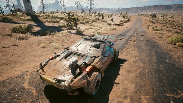 Cyberpunk 2077 глазами Windfire