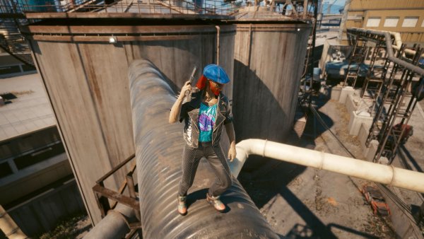 В промзоне.. Cyberpunk 2077 глазами Windfire