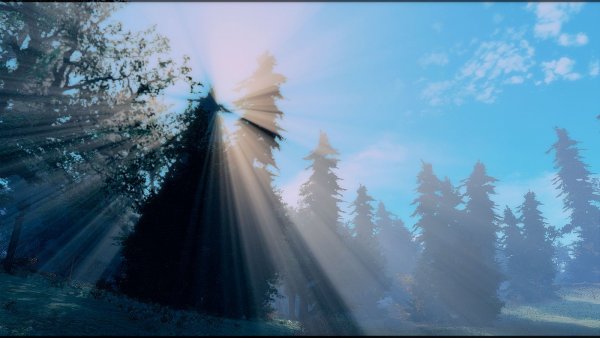 Тема - солнечных лучей.. Fallout-4 (Сборка 7.5)