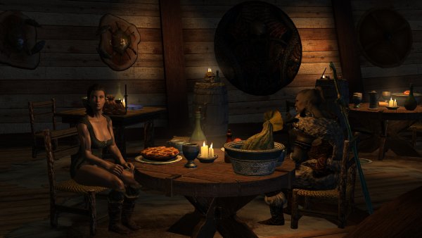 В пиратской таверне (Последний дракон).