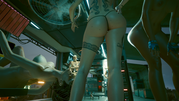 Сексуальный танец со стульчиком-2.