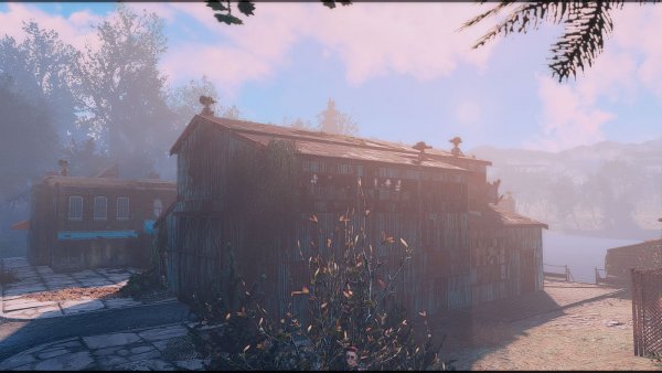 Поселение - Причал Эгрет-Турс..  Fallout-4