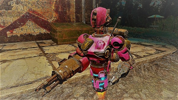 ADA в Red Rocket. Poselenia Windfire Fallout-4