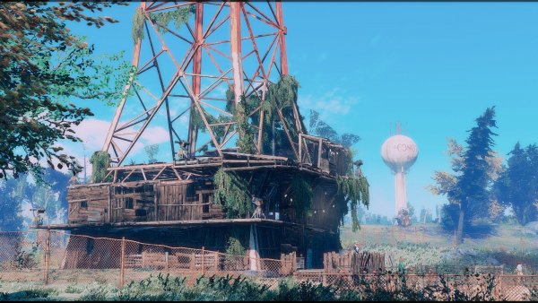 Поселение Эбернети.. Poselenia Windfire Fallout-4