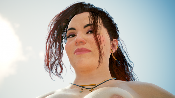 Довольная пышка Клэр.