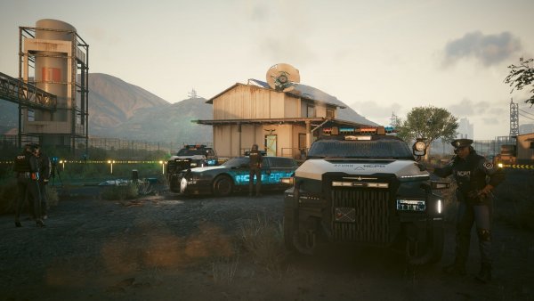 Полиция Найт Сити.. Cyberpunk 2077 глазами Windfire