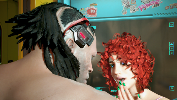 Удивлённо-испуганная Ви.