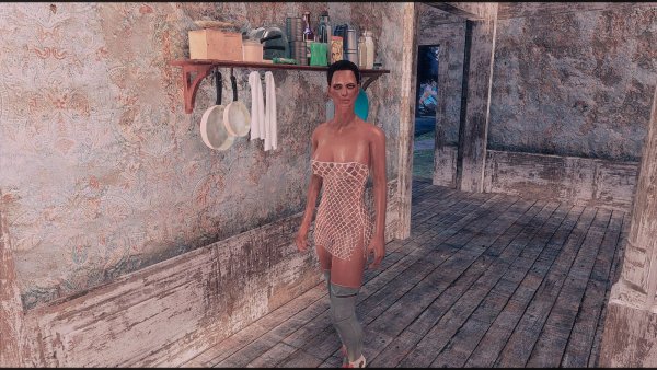 Работница бара.. Poselenia Windfire Fallout-4