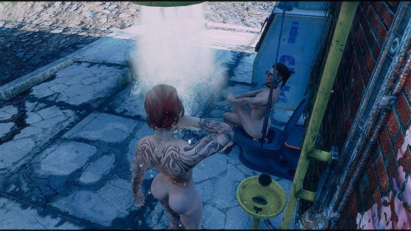 Вамп и Кейт после задания..