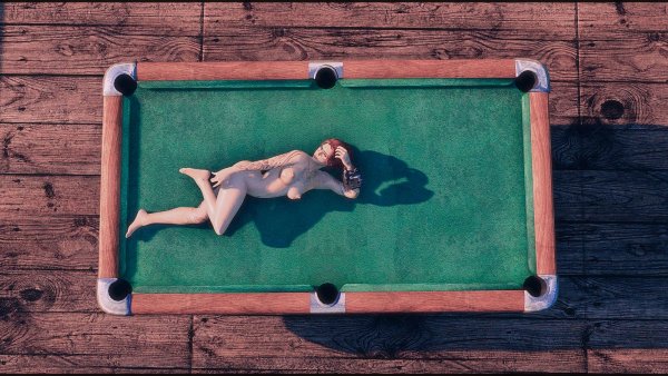 Бильярдный стол.. Fallout-4 (Сборка 7.5)