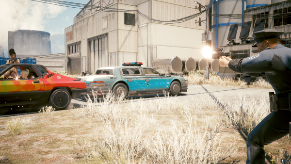 Панам и Ви попали в полицейскую засаду -.