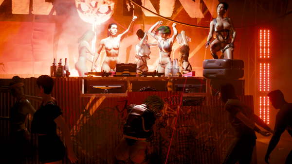 Ви, две Панам, Джуди, Альт и DJ Миоко -0.