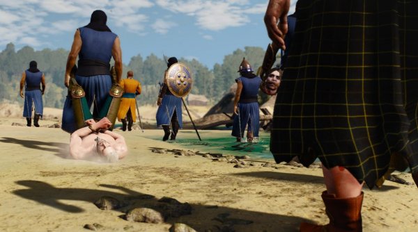 Офирцы пленили Геральта.. Ведьмак III