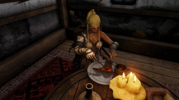 Режим выживания - обед)