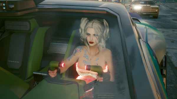 Ви заметила, что за ней кто-то наблюдает.