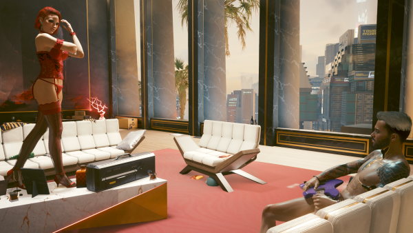 Ви просится в "подтанцовку" в группу Керри.