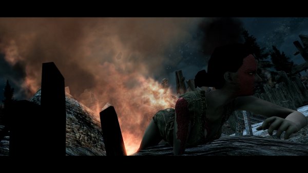 SkyrimAE(2) Выжившая в Хелгене