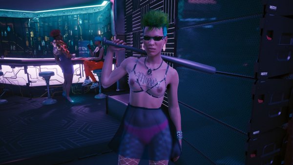 Cyberpunk 2077 глазами Windfire
