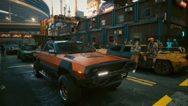 Гоночка.. Cyberpunk 2077 глазами Windfire