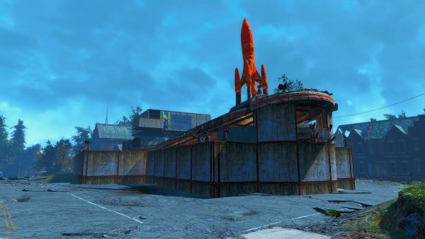 Одно из опаснейших мест. Пришлось укрепиться..