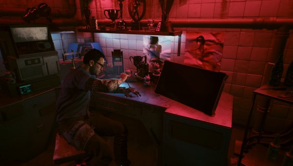 Cyberpunk 2077 В гостях у Витька