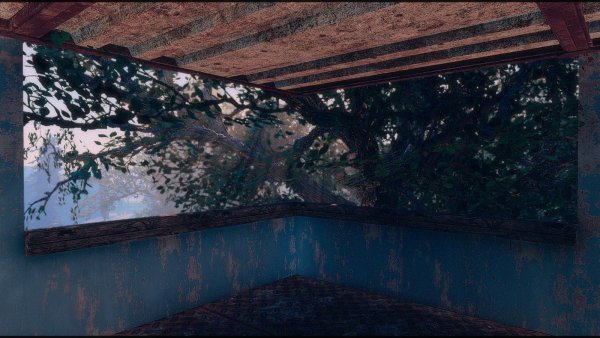 вид с балкона дачи ) Poselenia Windfire Fallout-4