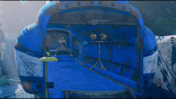 На съемочной площадке.. Fallout-4 (Сборка 7.5)