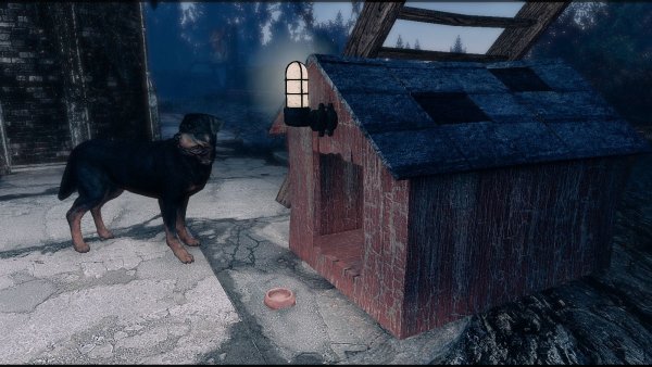 Дом появился и у песеля )) Fallout-4 (Сборка 8.5)