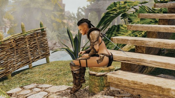 КАРЛИ задумалась.. Skyrim SE (Тропики 7.0)