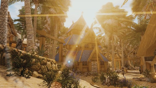 Тропический Вайтран - шикарен! Skyrim SE (Тропики 7.0)