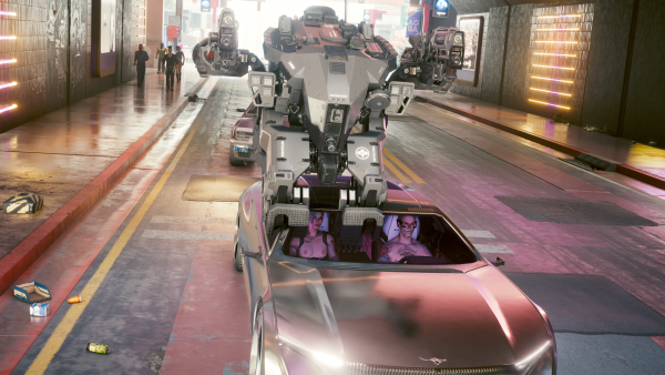 Ви, Джуди и два робота арасаки "Менотавра" - 1.