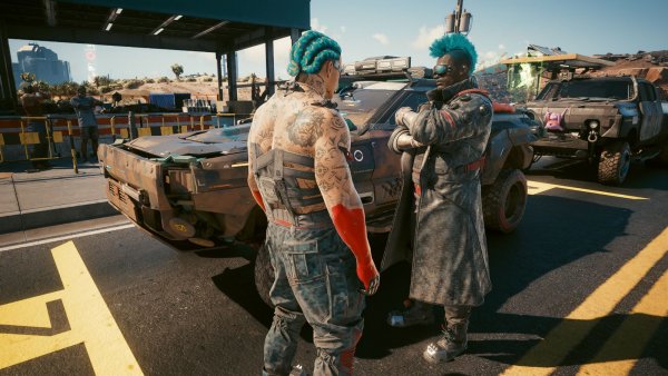 На старте.. Cyberpunk 2077