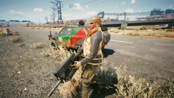 В пустошах.. Cyberpunk 2077