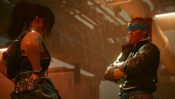 Под дождем.. Cyberpunk 2077 глазами Windfire