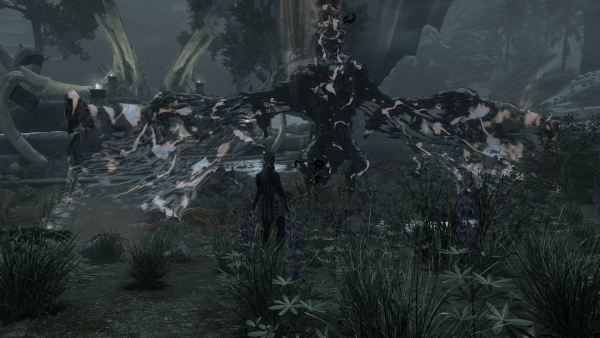 Алдуин рассыпается)