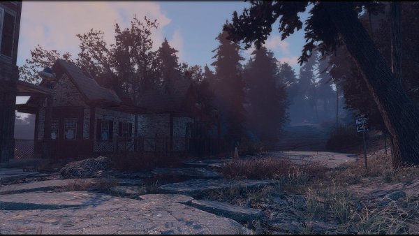 Домик в Конкорде (не ваниль). Poselenia Windfire Fallout-4