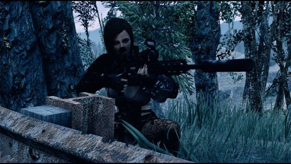 Нора прячется в тенях.. Fallout-4 (Сборка 8.5)