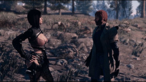 NORA соблазняет Эбернети.. Fallout-4 (Сборка 8.5)