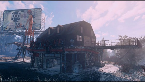 Обустройство Red Rocket.. Fallout-4 (Сборка 8.5)