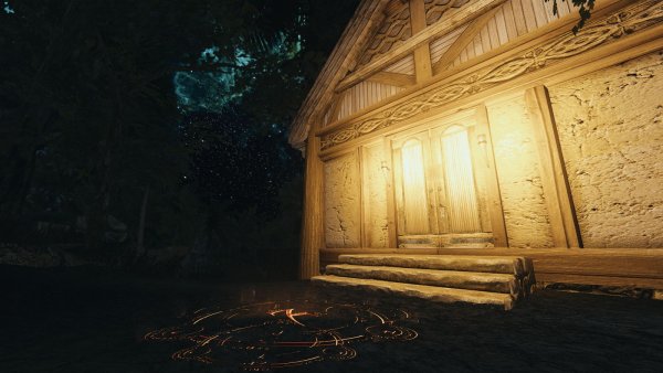 Озерное под защитой рун.. Skyrim SE (Тропики 7.0)