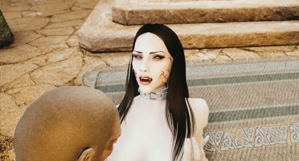 Расслабилась и показала клыки.. )) Skyrim SE (Тропики 7.0)