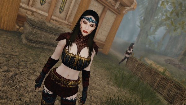 Теперь в Озерном живут вампиры )) Skyrim SE (Тропики 7.0)