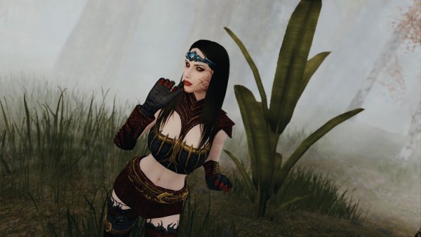 Velena где-то в лесу.. Skyrim SE (Тропики 7.0)